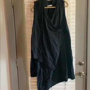 Bryan Walker double tie long vest